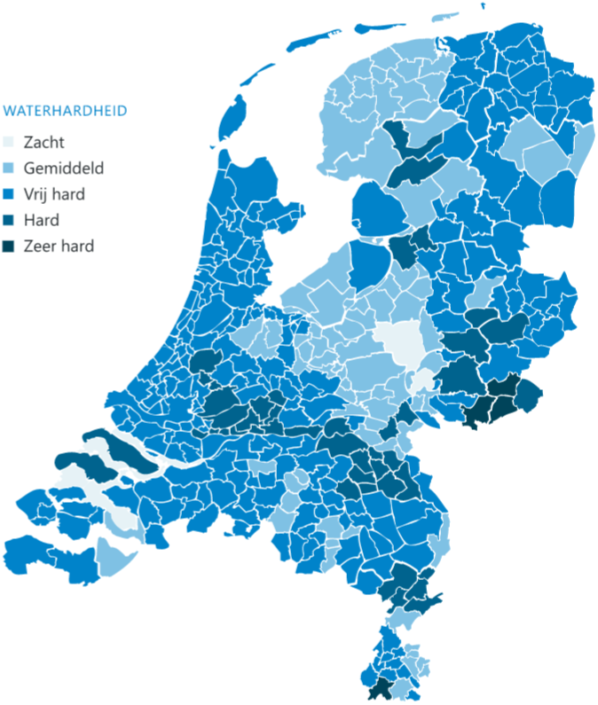 Waterhardheid in Nederland - Boshuis, Thuis in Water!